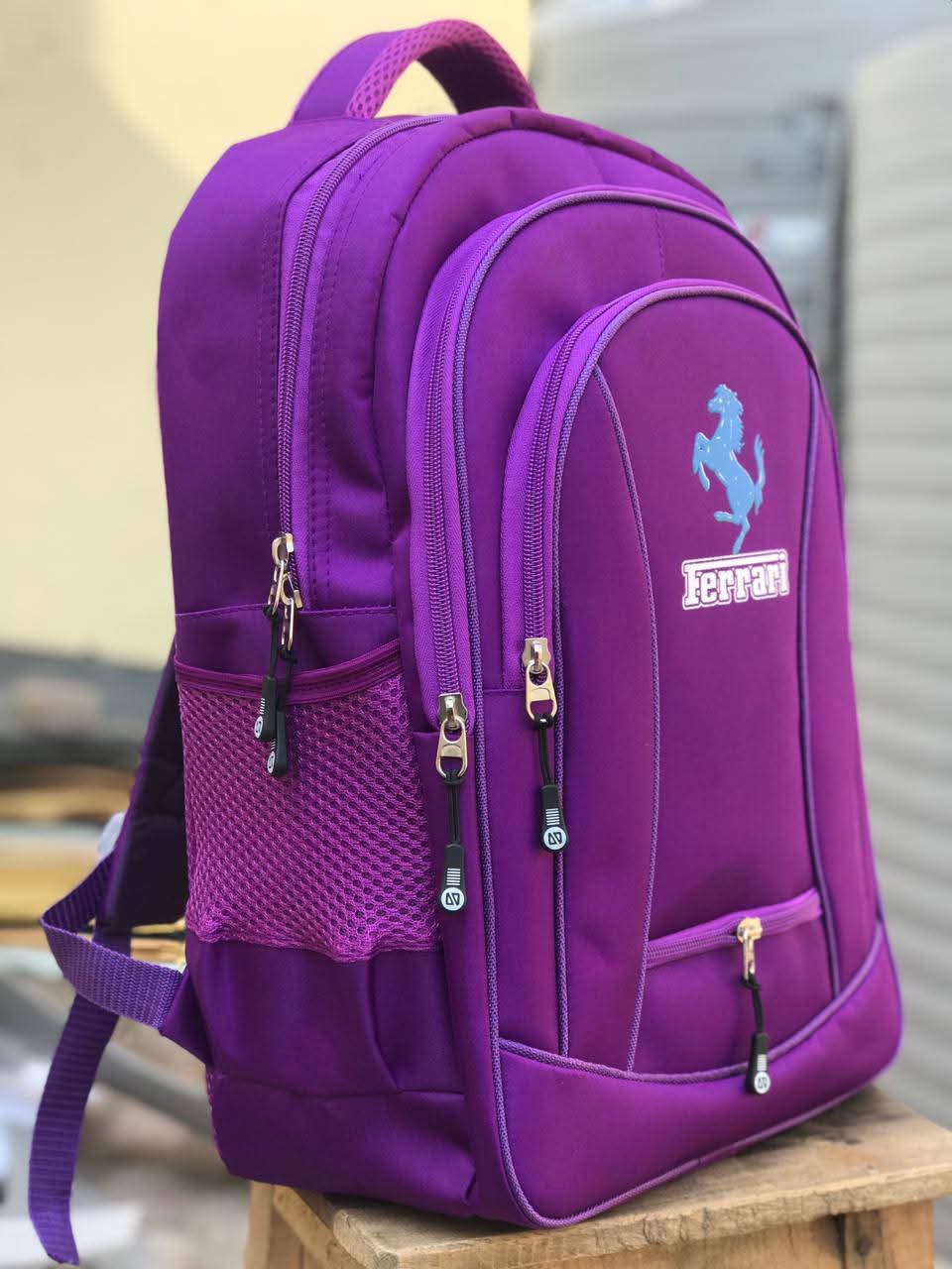 Premium Quality Ferrari logo School bag