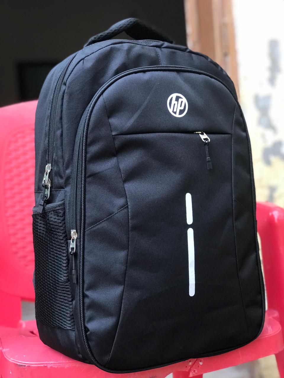 HP Black Executive Laptop Backpack – Modern, Lightweight & Travel-Ready
